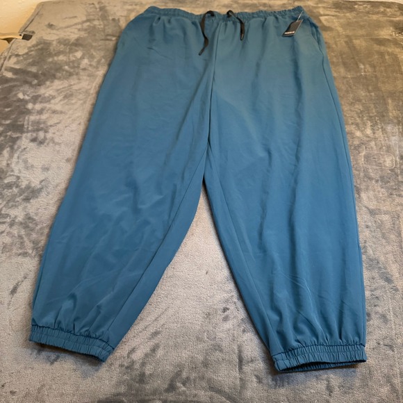 torrid Pants - TORRID Stretch Active Jogger Pants Elastic Waist Drawstring Blue Womens 2X NWT